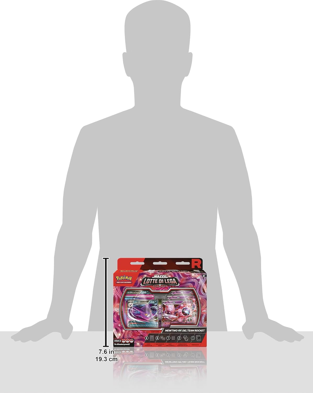 Pokemon ITA Mazzo Lotta di Lega Mewtwo Ex del Team Rocket