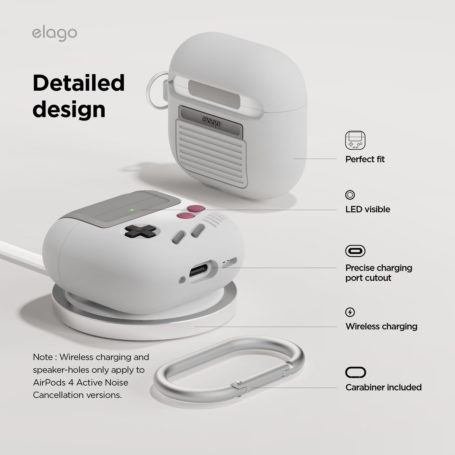 Custodia Apple AirPods 4 Retro Console Design