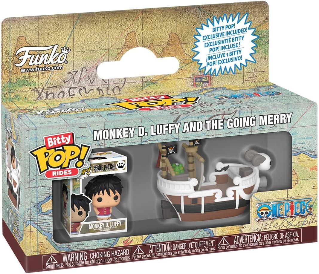Funko Bitty POP! Ride One Piece Monkey D.Luffy & Going Merry