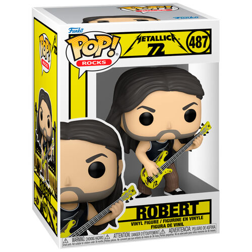 Funko POP! Rocks Metallica Robert Trujillo (72S) 487