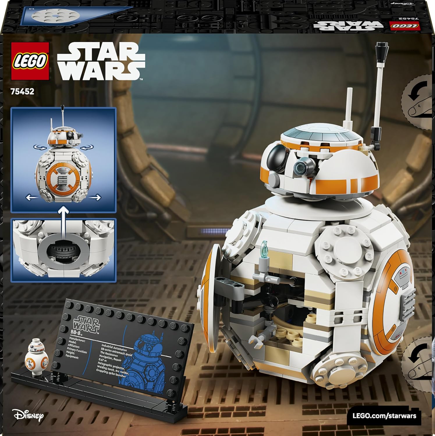 75452 Star Wars Droide Astromeccanico BB-8