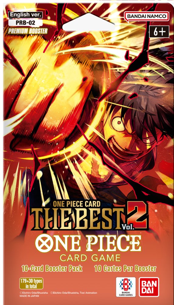 One Piece ENG PRB-02 Premium Booster Blister
