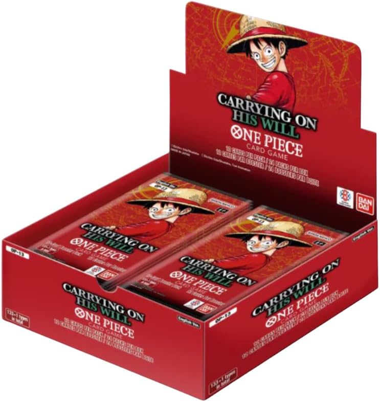 One Piece ENG Carrying on His Will OP-13 Box 24 Buste