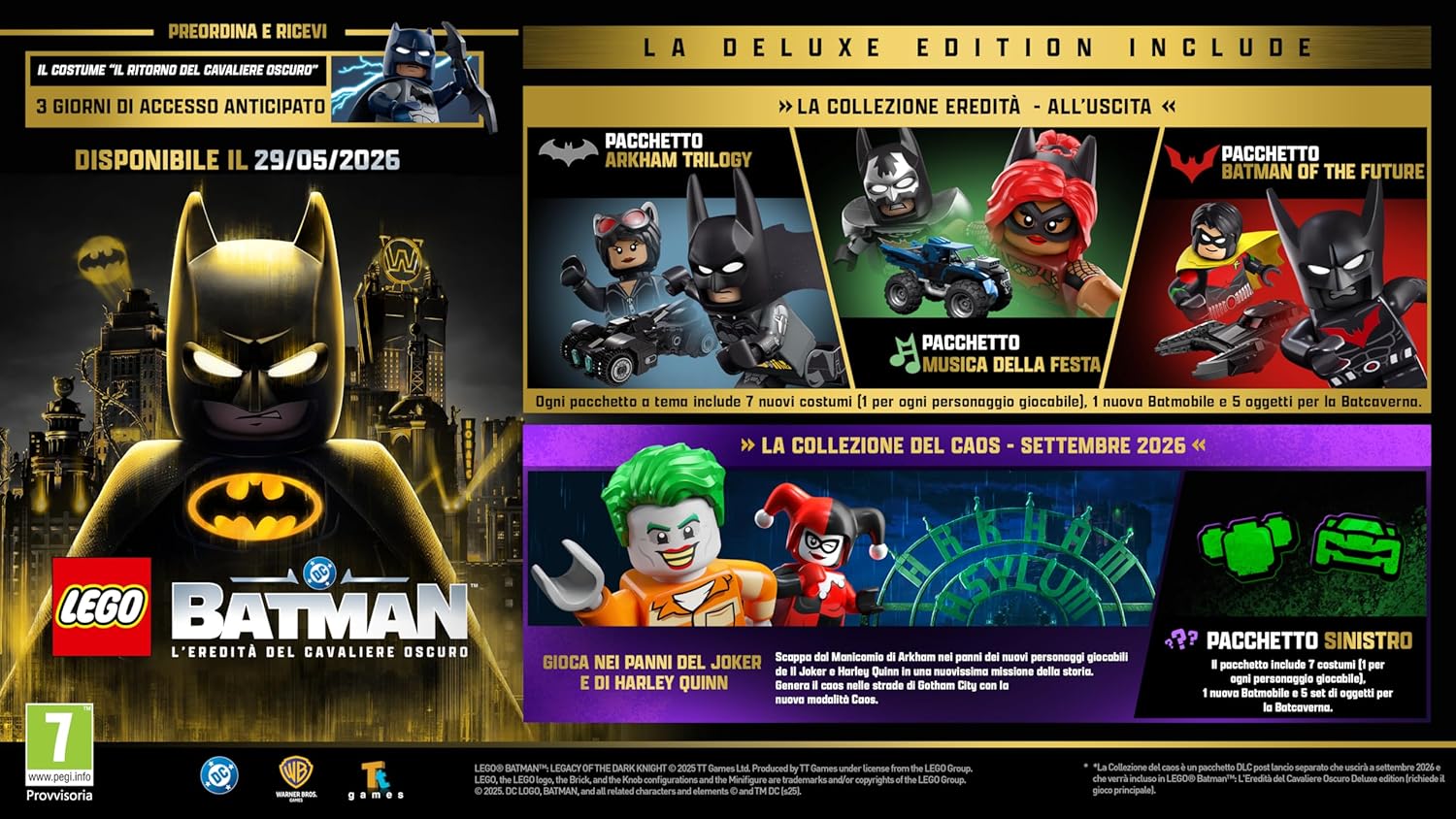 LEGO Batman L'Eredita del Cavaliere Oscuro