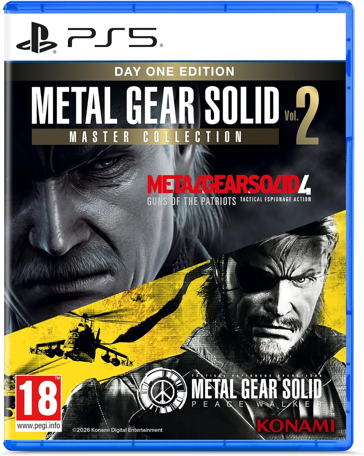 Metal Gear Solid: Master Collection Volume 2 Day One Edition