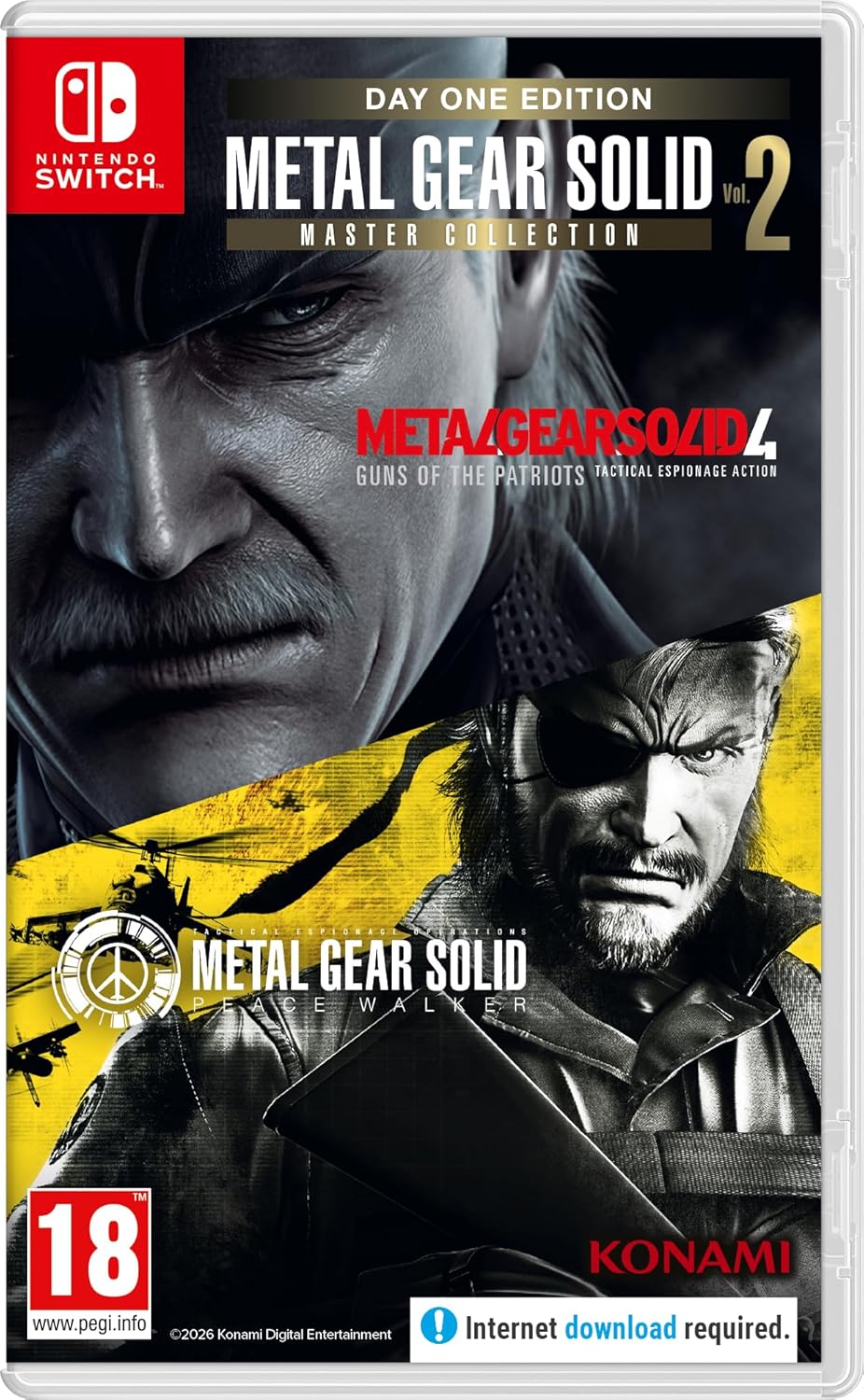 Metal Gear Solid: Master Collection Volume 2 Day One Edition