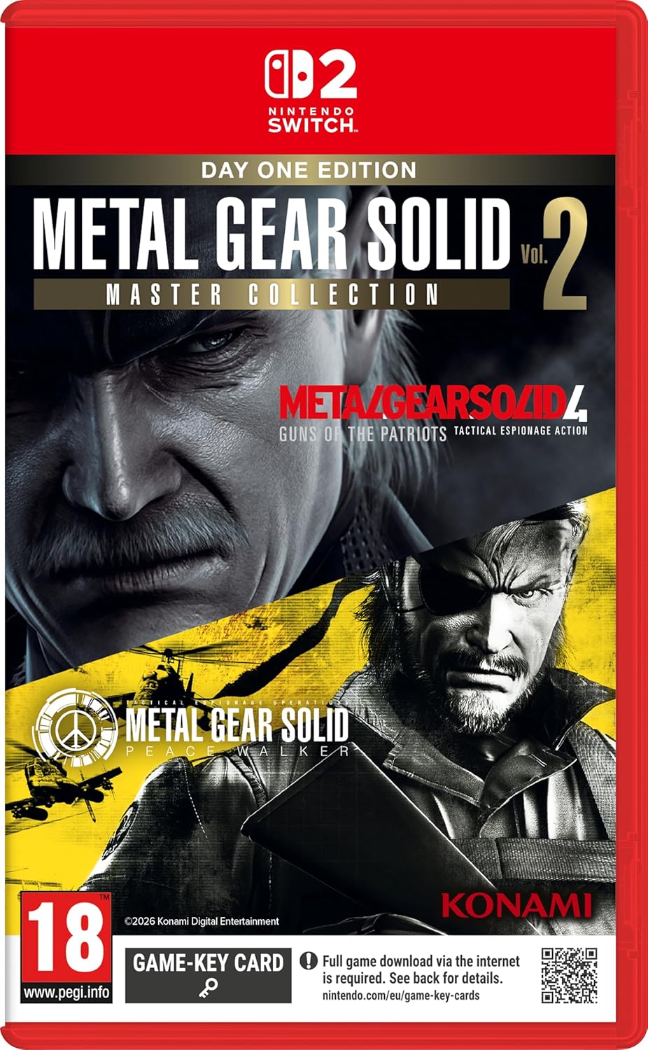 Metal Gear Solid: Master Collection Volume 2 Day One Edition