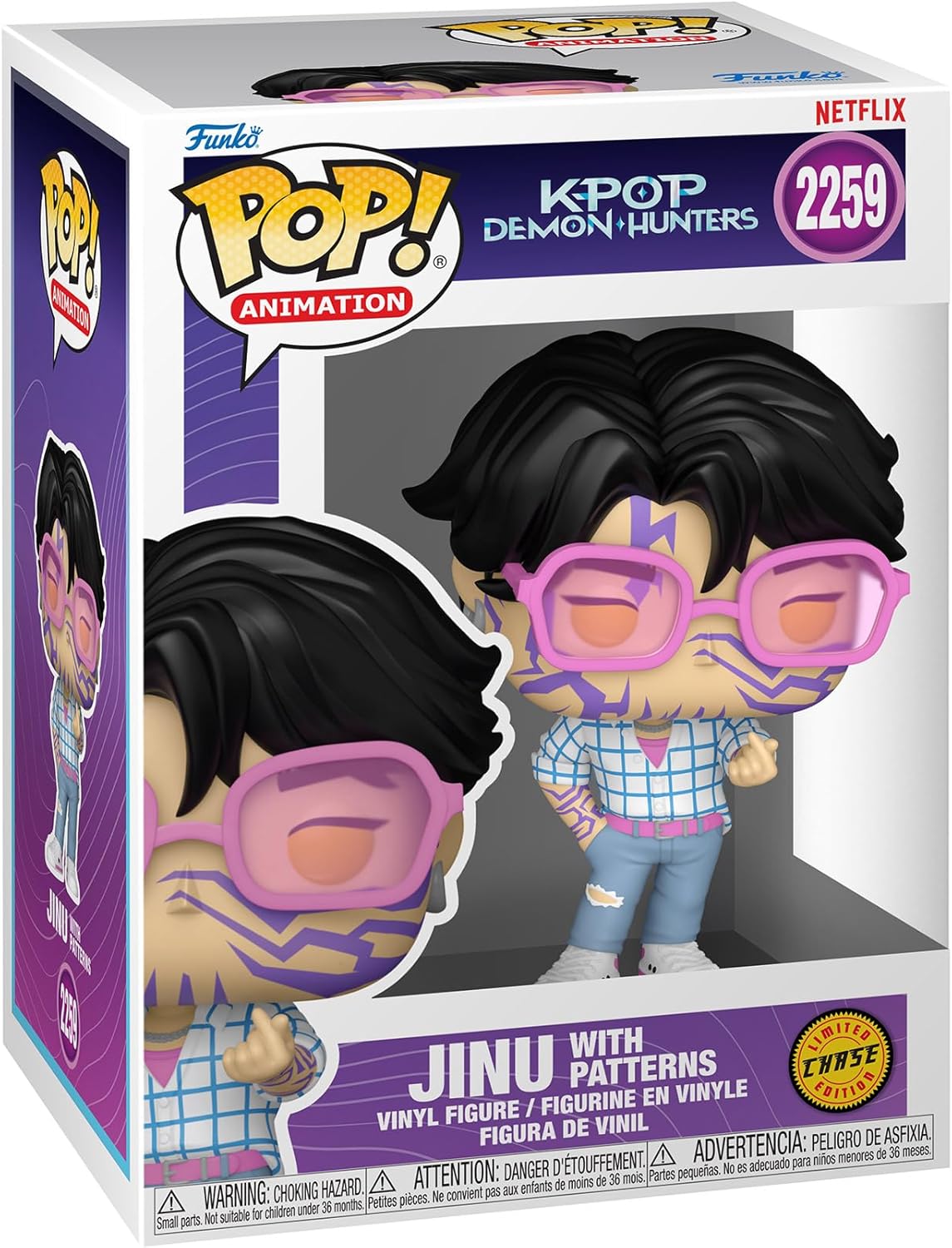 FUNKO POP KPop Demon Hunters Jinu Chase 2259