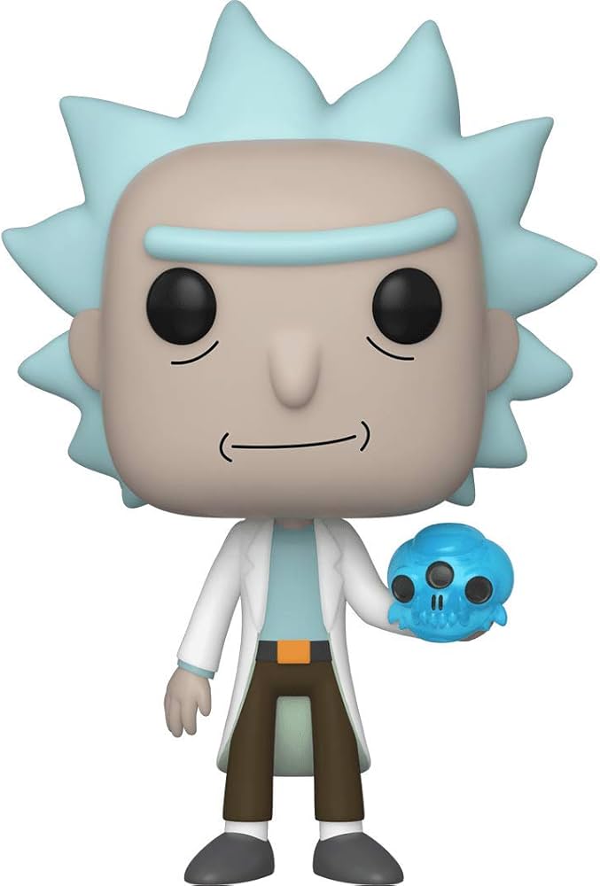 Funko POP! Rick And Morty: Rick With Crystal Skull 692