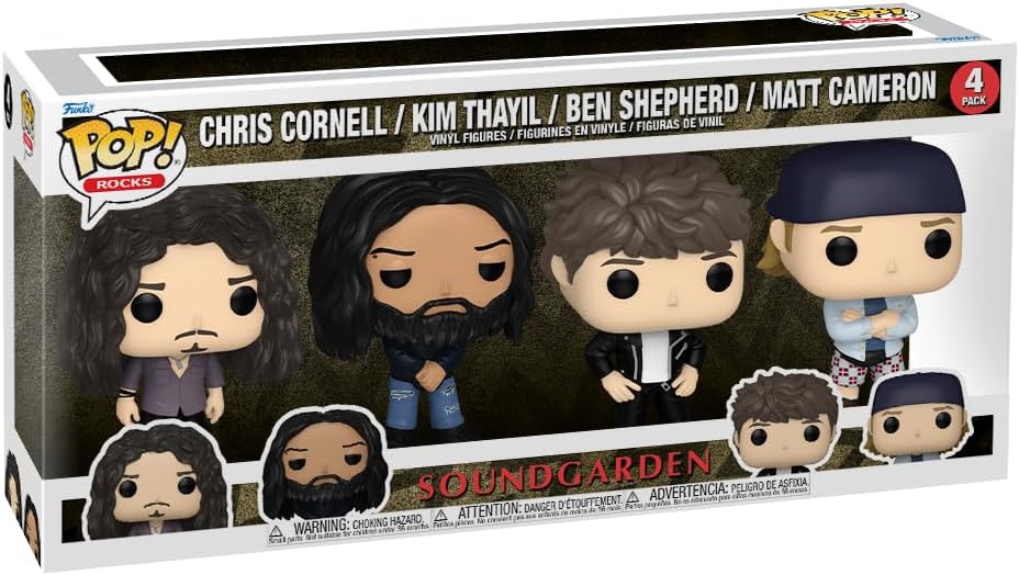Funko POP! Rocks: Soundgarden 4PK