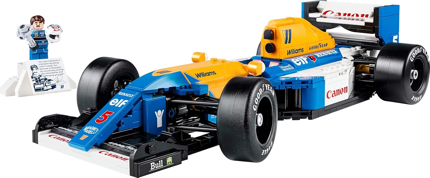 Lego 10353 Icons Williams Racing FW14B e Nigel Mansell