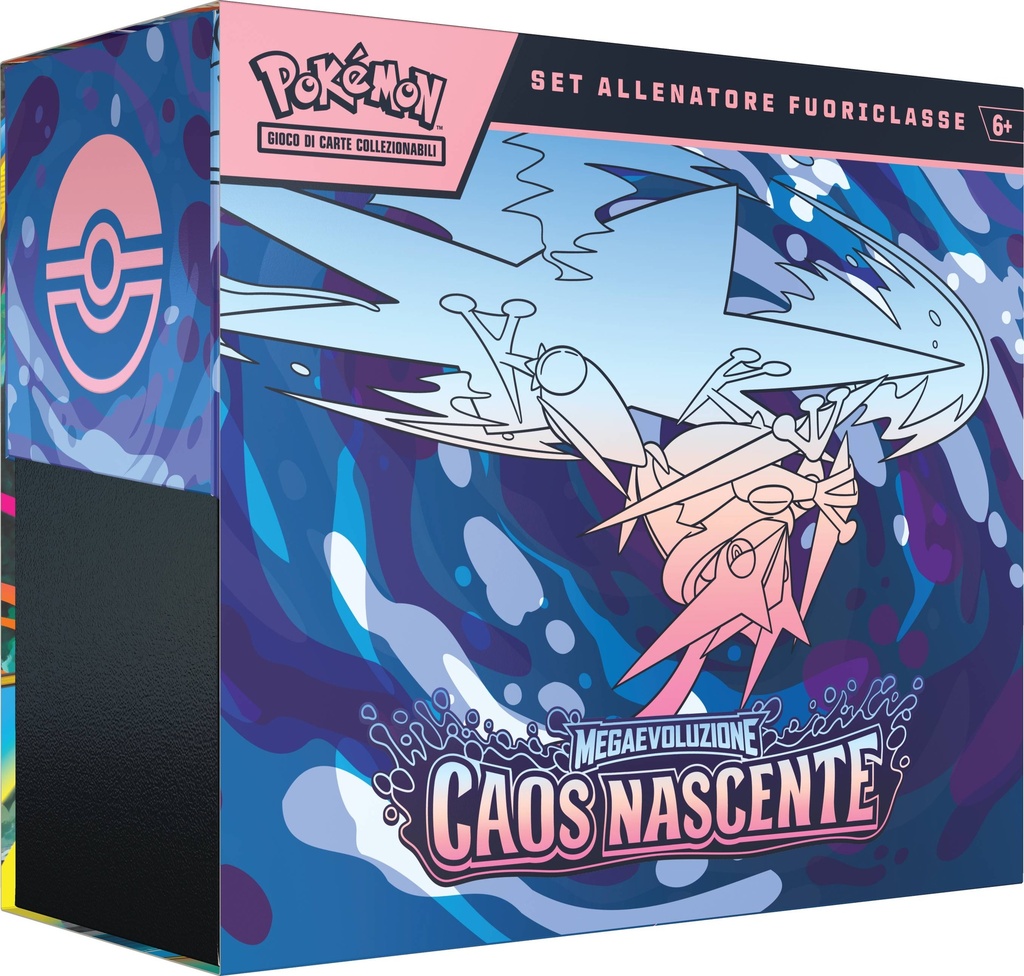 Pokemon ITA MEGAEVO Caos Nascente Set Allenatore Fuoriclasse