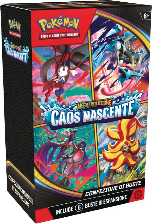 Pokemon ITA MEGAEVO Caos Nascente 6 buste