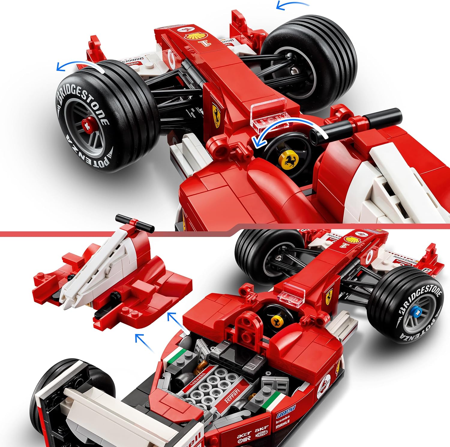 11375 Icons Ferrari F2004 e Michael Schumacher
