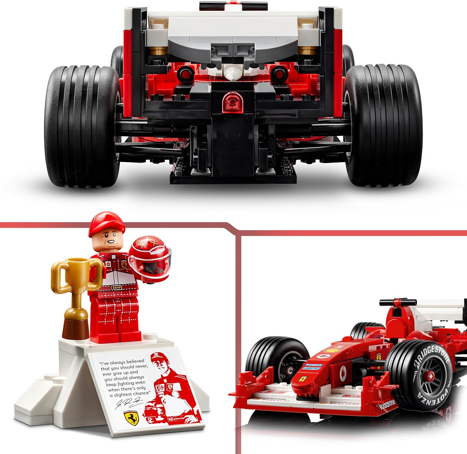 11375 Icons Ferrari F2004 e Michael Schumacher