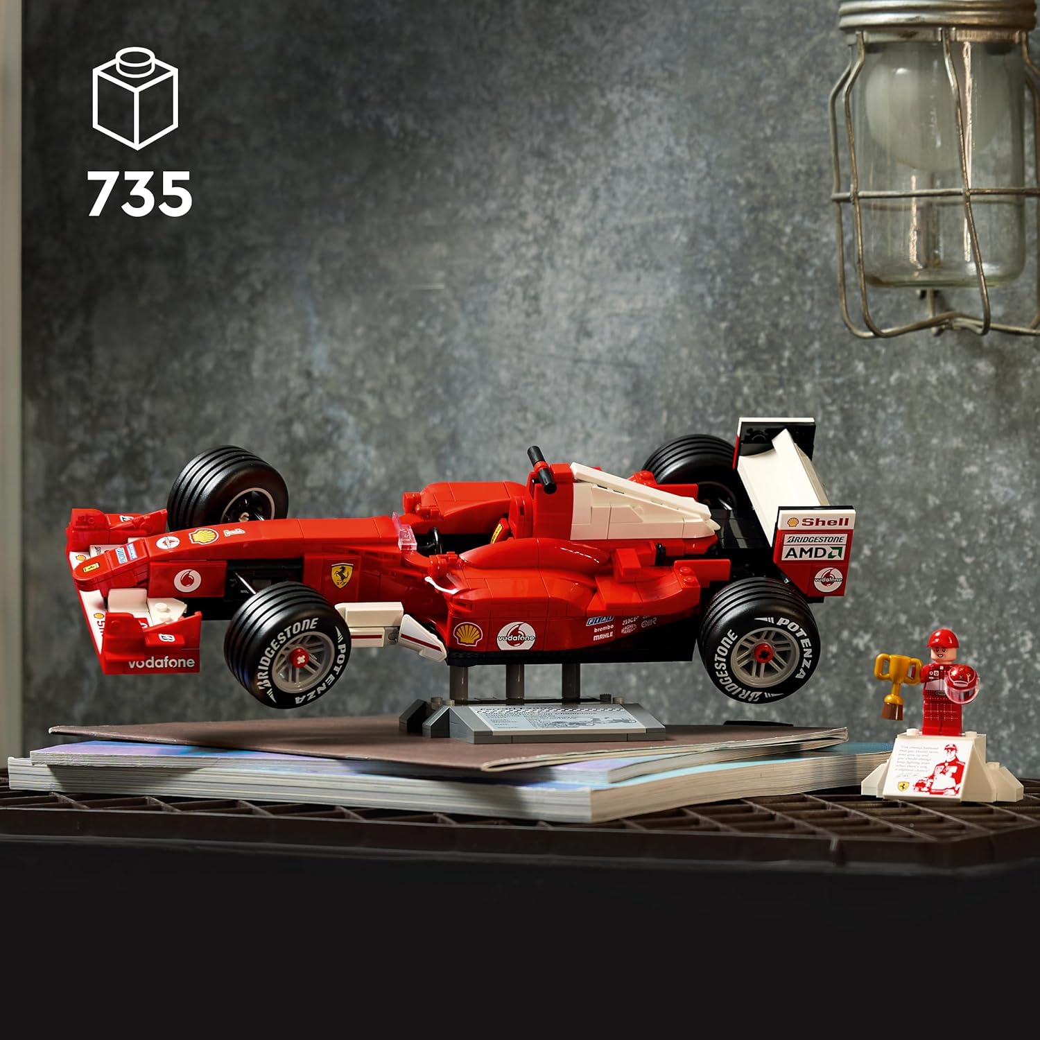11375 Icons Ferrari F2004 e Michael Schumacher