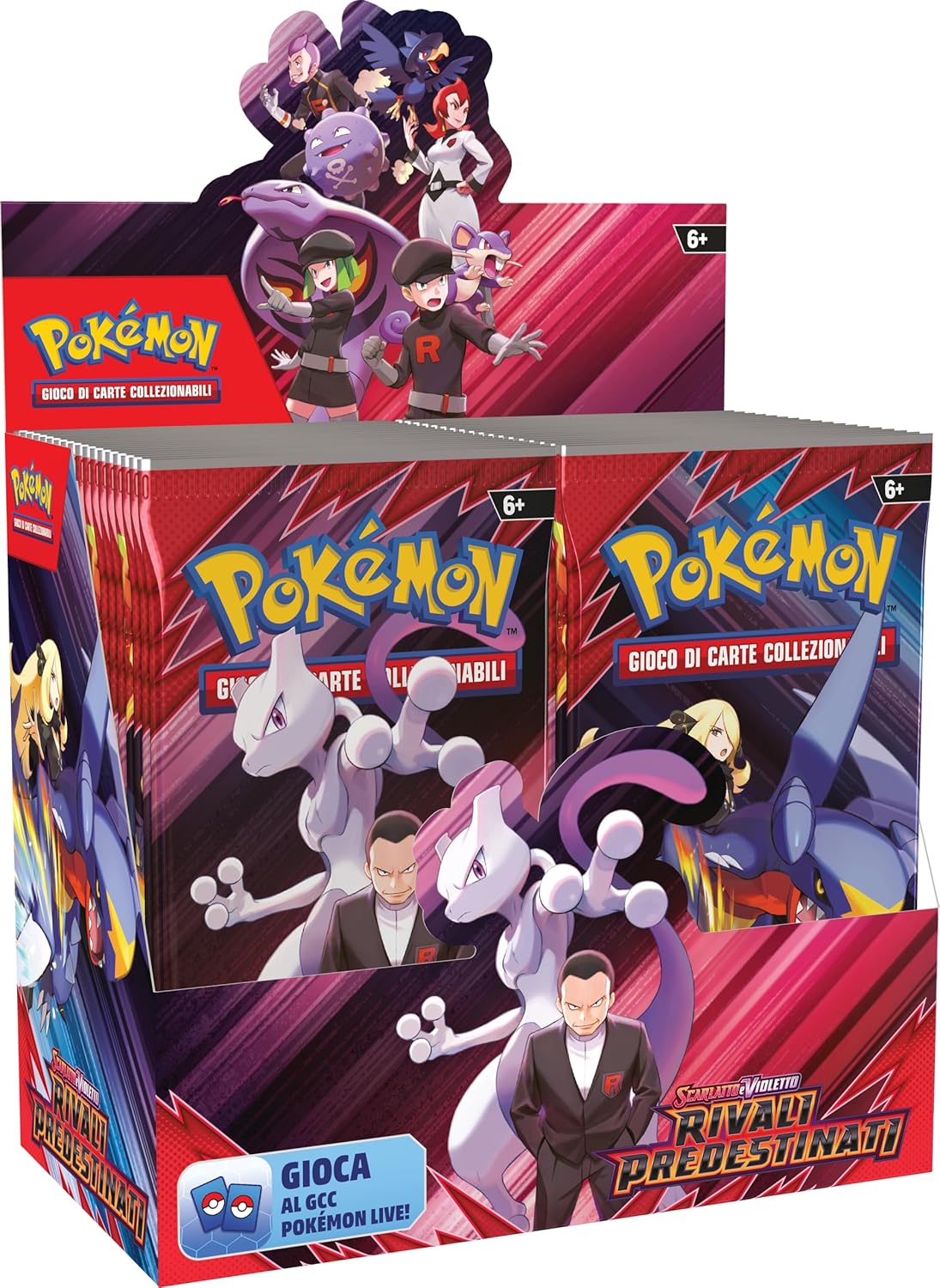 Pokemon ITA Team Rocket: Rivali Predestinati Box 36 Buste