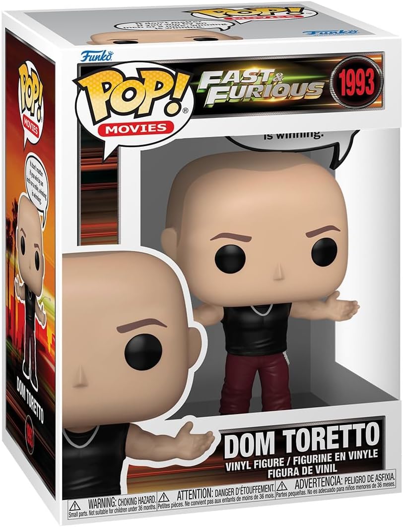 Funko POP! Fast & Furious Dom Toretto Winning is Winning 1993