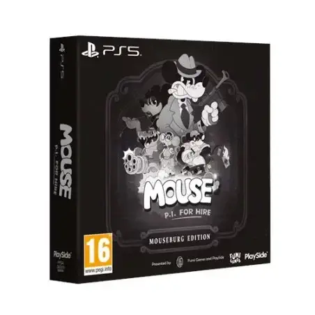 MOUSE P.I. For Hire Mouseburg Edition
