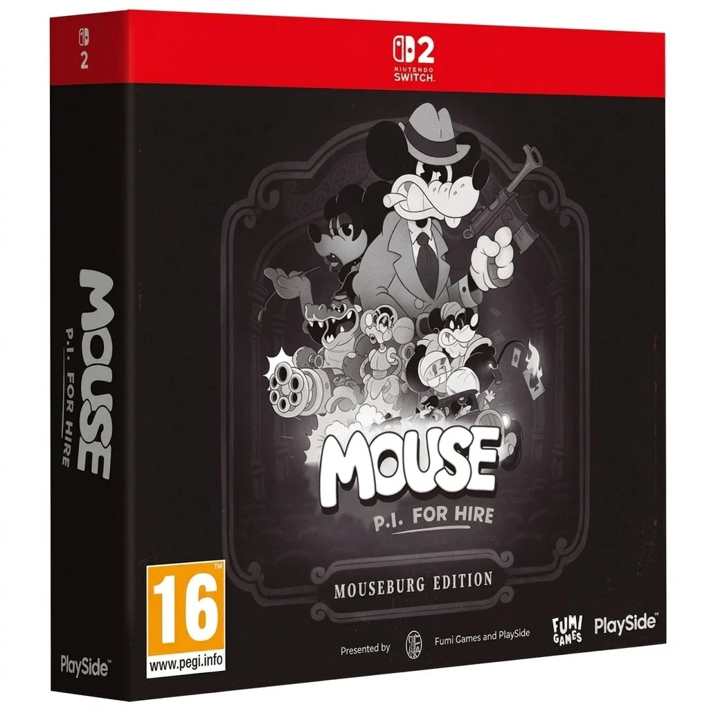 MOUSE P.I. For Hire Mouseburg Edition