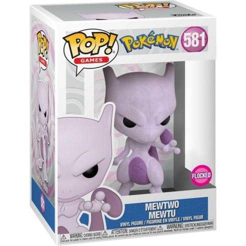 Funko POP! Pokemon Mewtwo Flocked 581(Exclusive)