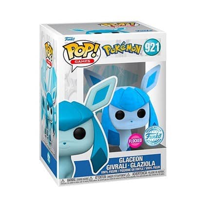 Funko POP! Pokemon Glaceon Flocked 921 (Exclusive)