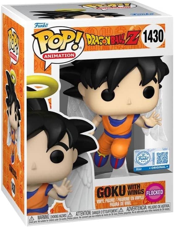 Funko POP! Dragon Ball Z Goku With Wings Flocked 1430 (Exclusive)