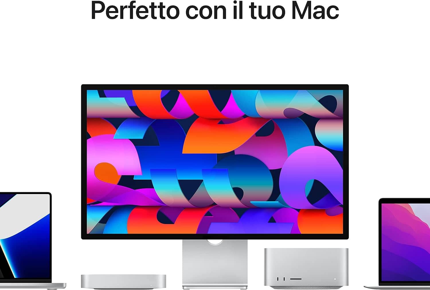 Apple Studio Display Vetro standard, sostegno a inclinazione regolabile Ex Demo