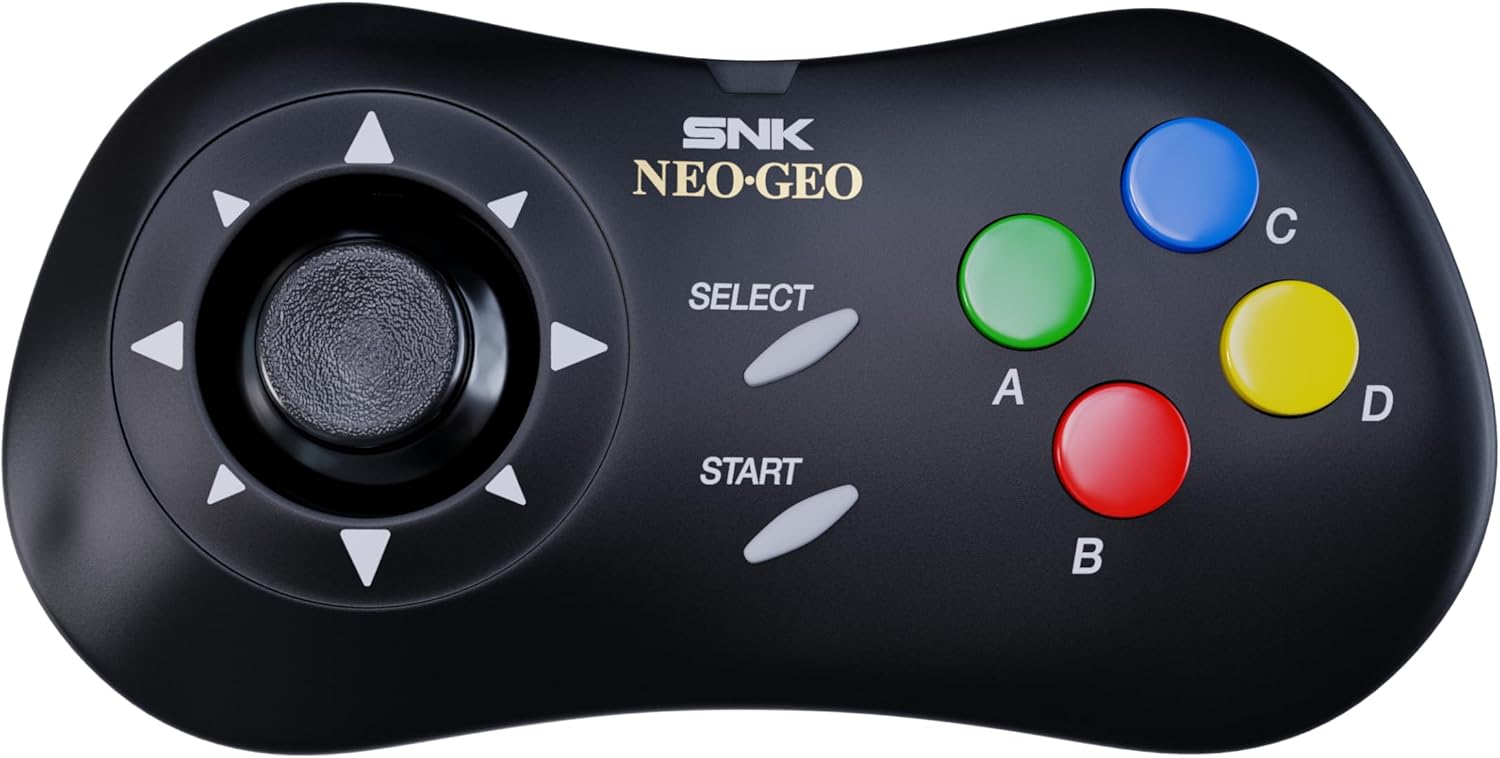 Neo Geo AES+ Game Pad Black