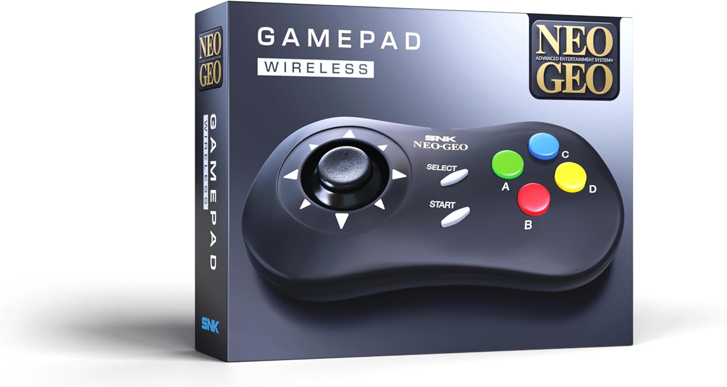 Neo Geo AES+ Game Pad Black