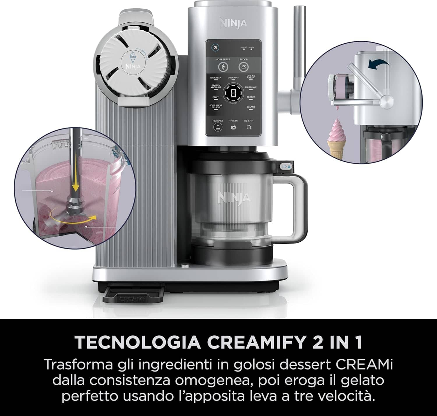 Creami Swirl Gelatiera