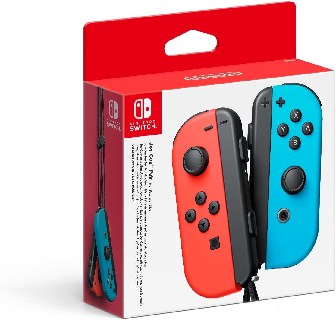 Nintendo Switch Set 2 Joy-Con Rosso-Blu