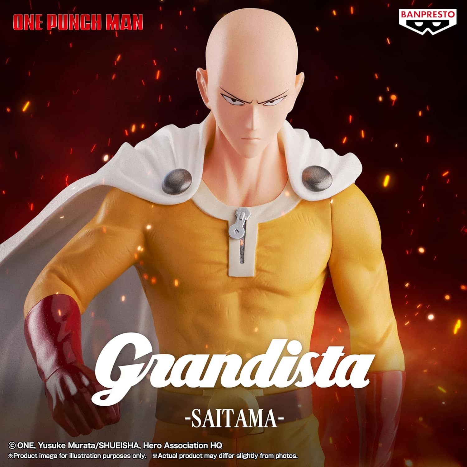 One-Punch Man - Saitama Grandista Figure