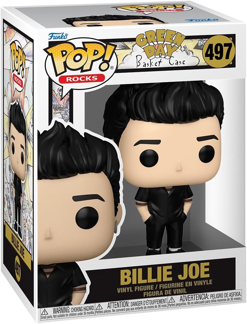 Funko POP! Rocks Green Day Basket Case Billie Joe 497