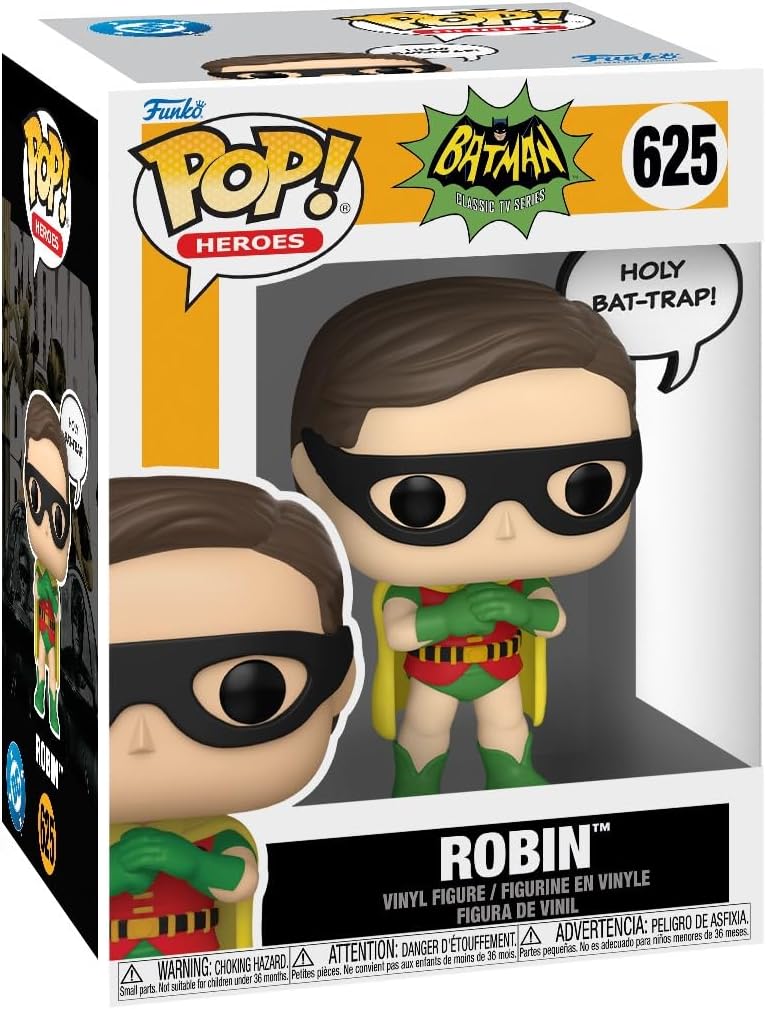 Funko POP! Batman Classic TV Series Robin (Holy Bat-Trap) 625