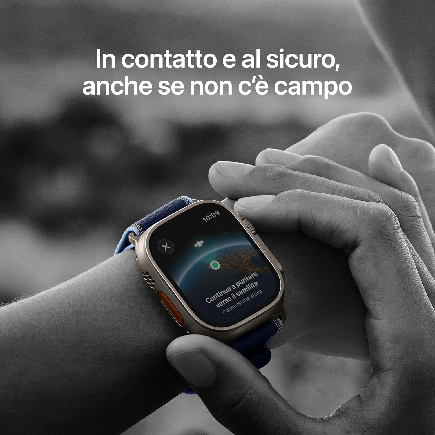 Apple Watch Ultra 3 GPS+Cellular 49mm Titanio Nero Alpine Loop M