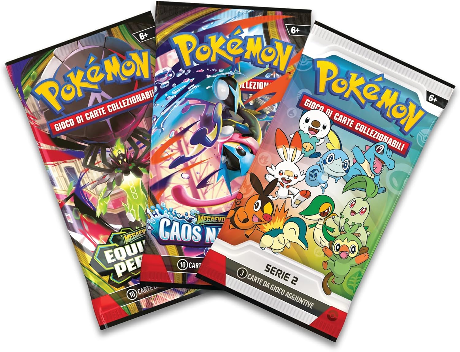 Pokemon ITA Collezione Illustrazione Primi Compagni Serie 2