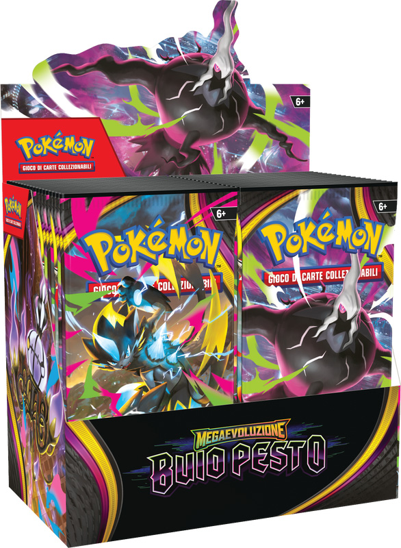 Pokemon ITA MEGAEVO Buio Pesto Box 36 Buste