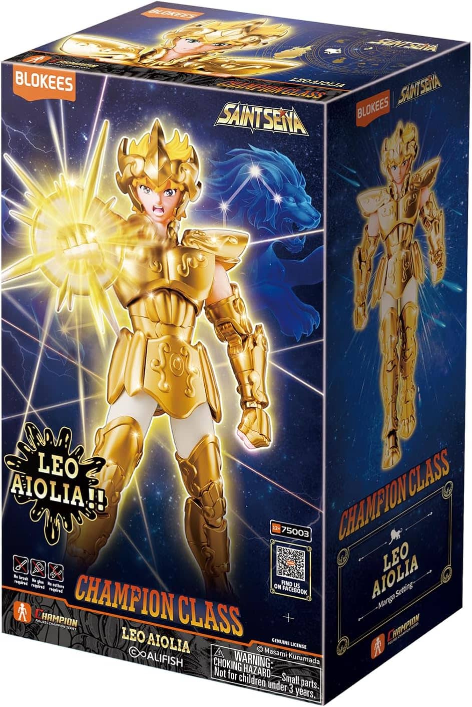 Saint Seiya Blokees Champion Class Leo Aiolia Model Kit