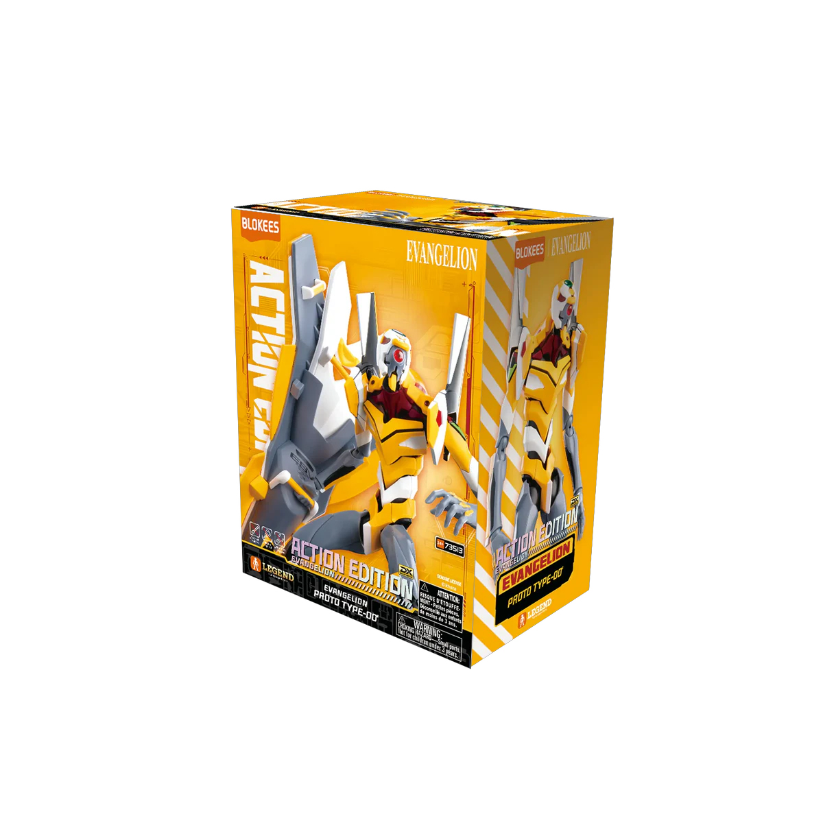 Neon Genesis Evangelion Blokees Eva Unit 00 Proto Type Model Kit
