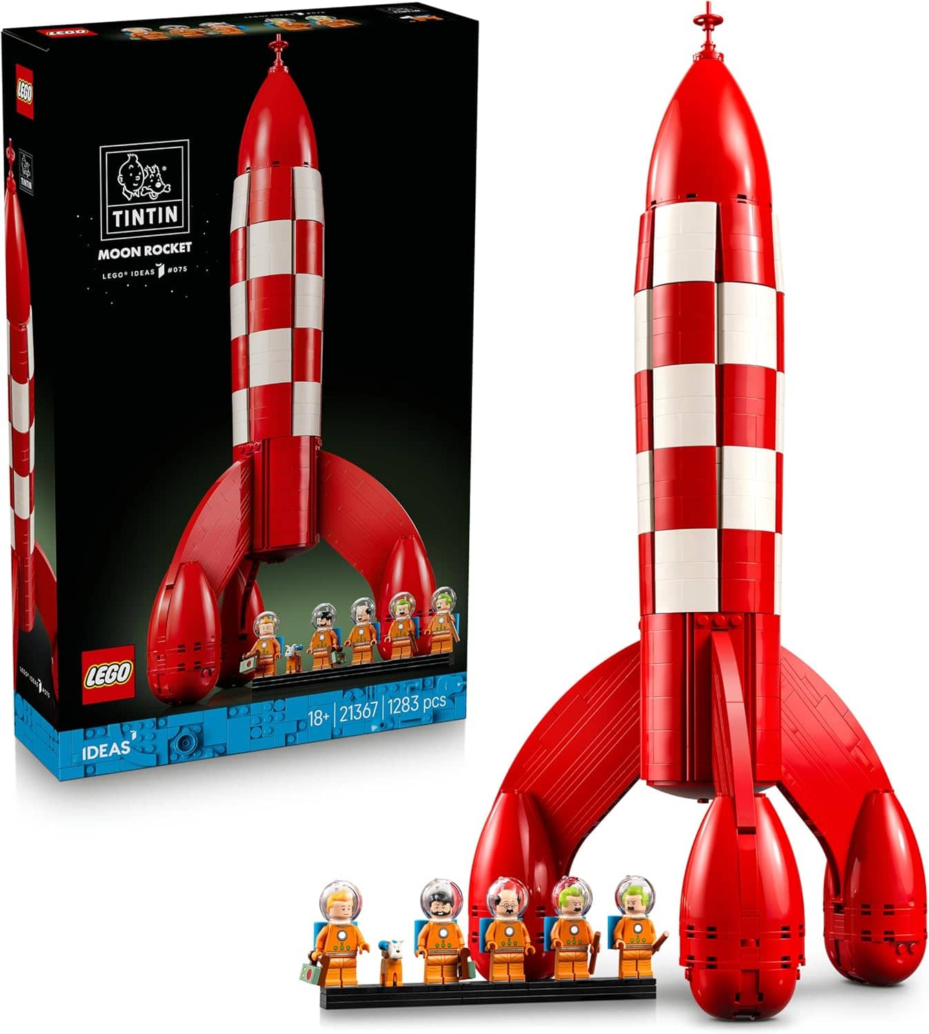 21367 Ideas Razzo Lunare di Tintin