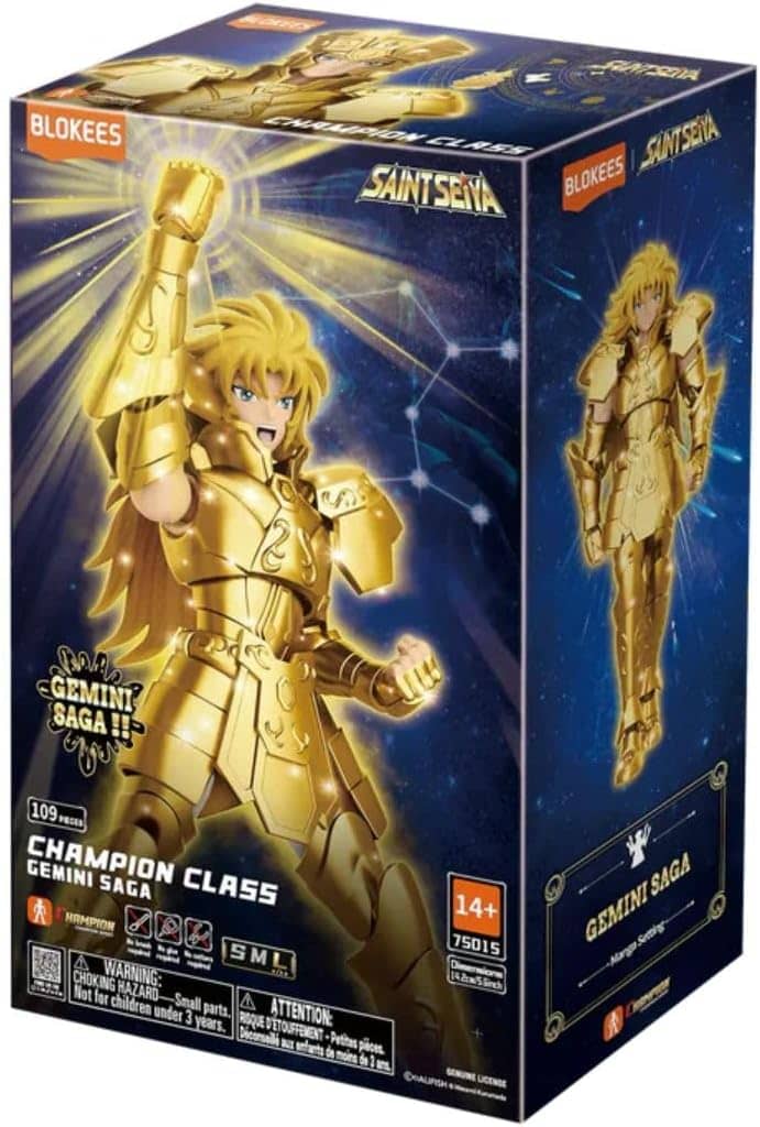 Saint Seiya Blokees Gemini Saga Champion Class Model Kit