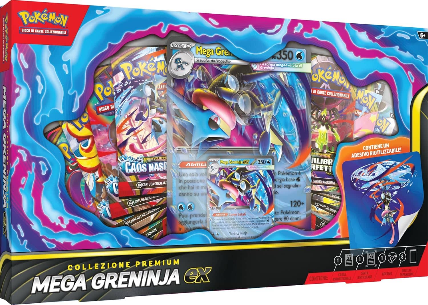 Pokemon ITA Collezione Premium Mega Greninja EX