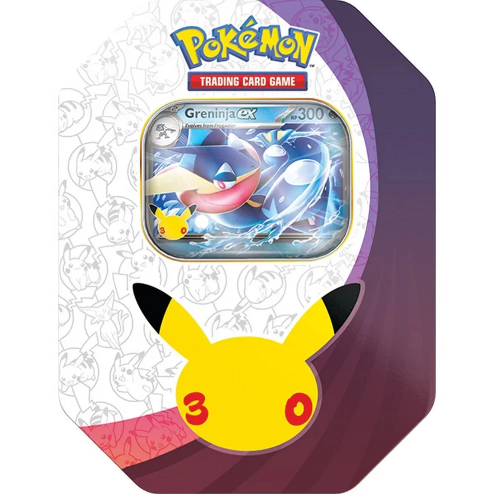 Pokemon ITA 30th Anniversario Tin Sylveon-Ex & Greninja-Ex
