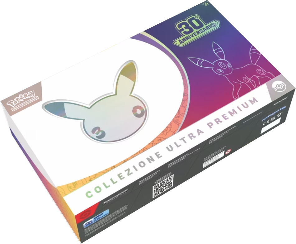 Pokemon ITA 30th Anniversario Collezione Ultra Premium