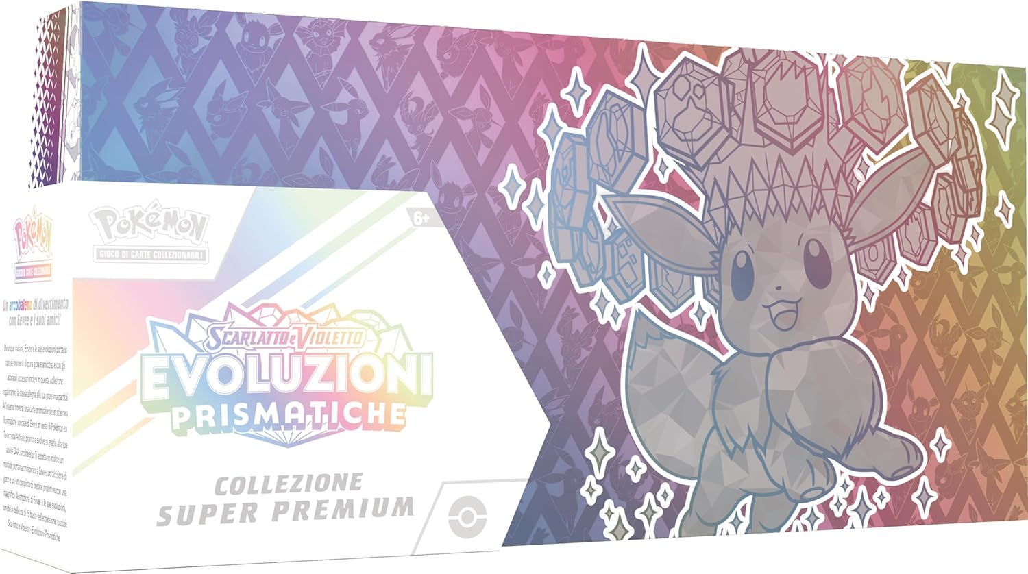 Pokemon ITA Evoluzioni Prismatiche Collezione Super Premium
