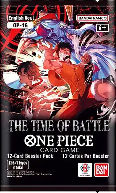 One Piece ENG The Time of Battle OP-16 Blister