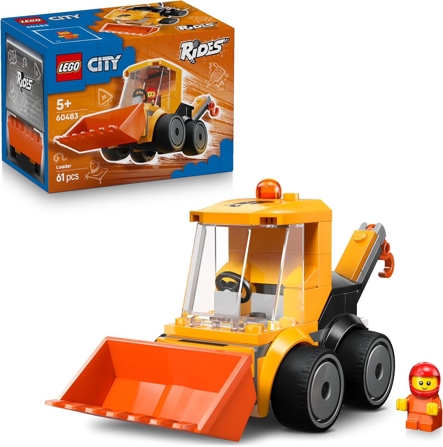 Lego 60483 City Ruspa da Cantiere