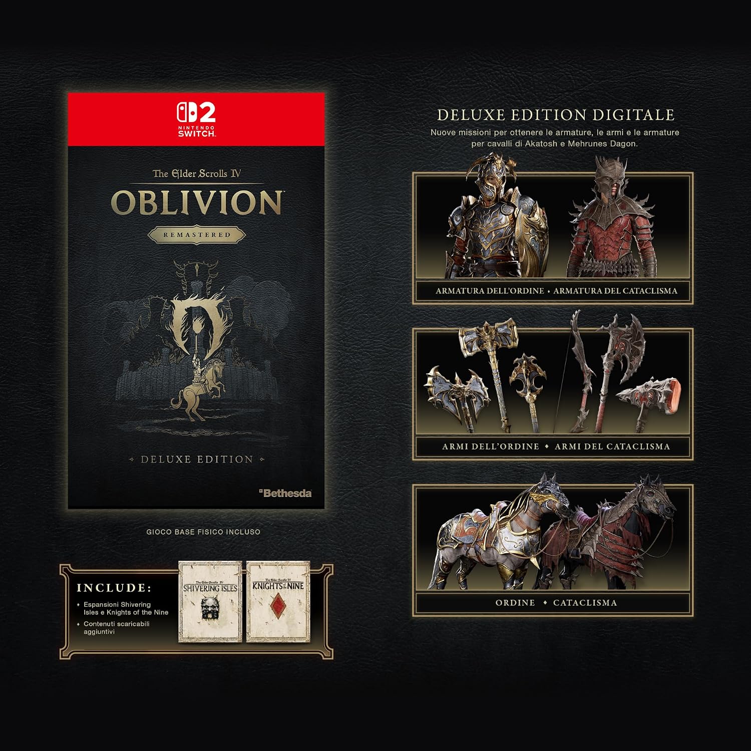 The Elder Scrolls IV Oblivion Remastered Deluxe Edition