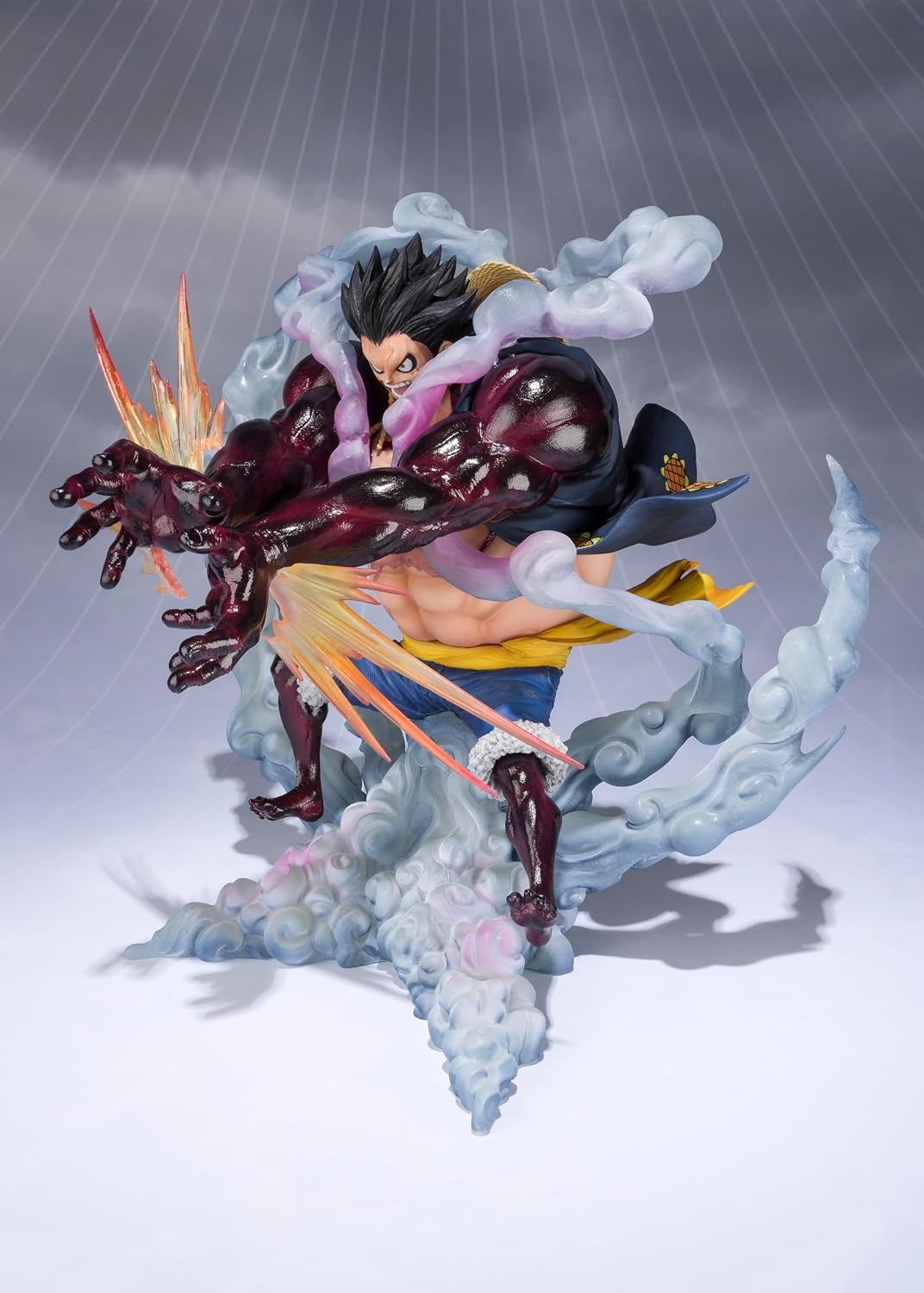 Tamashii One Piece Luffy Gear 4 Leo Bazooka Figuar